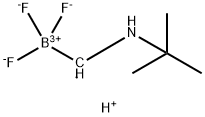 [(tert-ButylaMino)Methyl]trifluoroborate internal salt, 95% Structure