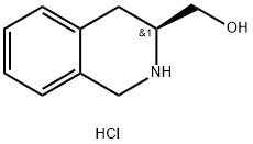 (S)-(1,2,3,4-Tetrahydroisoquinolin-3-yl)methanol hydrochloride Structure
