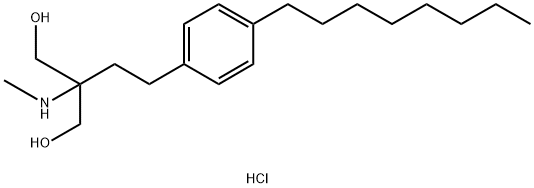 Fingolimod N-Methyl Impurity Structure