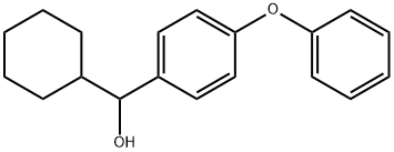 α-Cyclohexyl-4-phenoxybenzenemethanol 结构式