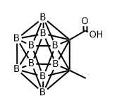 1,2-Dicarbadodecaborane(12)-1-carboxylic acid, 2-methyl-