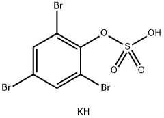 2,4,6-Tribromophenyl Sulfate Potassium Salt Struktur