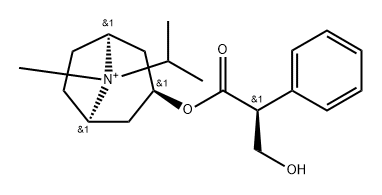 (-)-Ipratropine Struktur