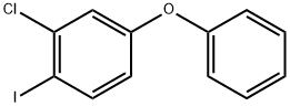 2-chloro-1-iodo-4-phenoxybenzene 化学構造式