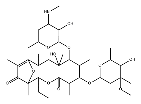 スポレアミシンC 化学構造式