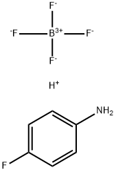 Benzenamine, 4-fluoro-, tetrafluoroborate(1-) (1:1) 化学構造式
