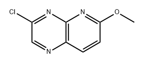 3-chloro-6-methoxypyrido[2,3-b]pyrazine Struktur