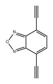 4,7-diethynylbenzo[c][1,2,5]oxadiazole 结构式