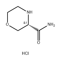 3-Morpholinecarboxamide,(3S)- 结构式