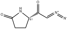 2-Pyrrolidinone, 5-(diazoacetyl)-, (S)- (9CI)