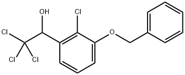 1-(3-(Benzyloxy)-2-chlorophenyl)-2,2,2-trichloroethanol|