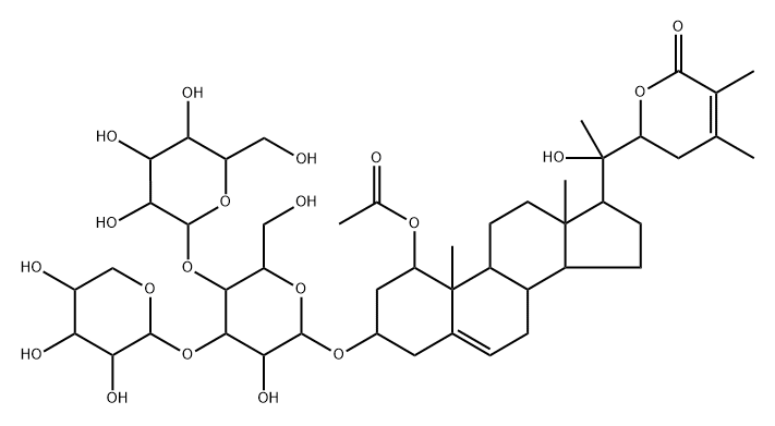 DUNAWITHANIN D 化学構造式