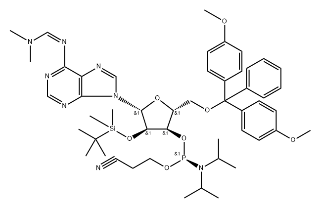 RNA "A" phosphoramidite,141913-04-4,结构式