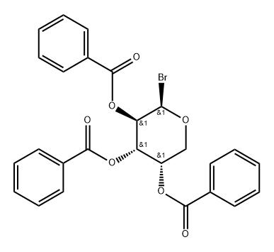 1-Bromo-1-deoxy-β-L-arabinopyranose 2,3,4-tribenzoate|