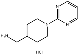 [1-(pyrimidin-2-yl)piperidin-4-yl]methanamine hydrochloride|