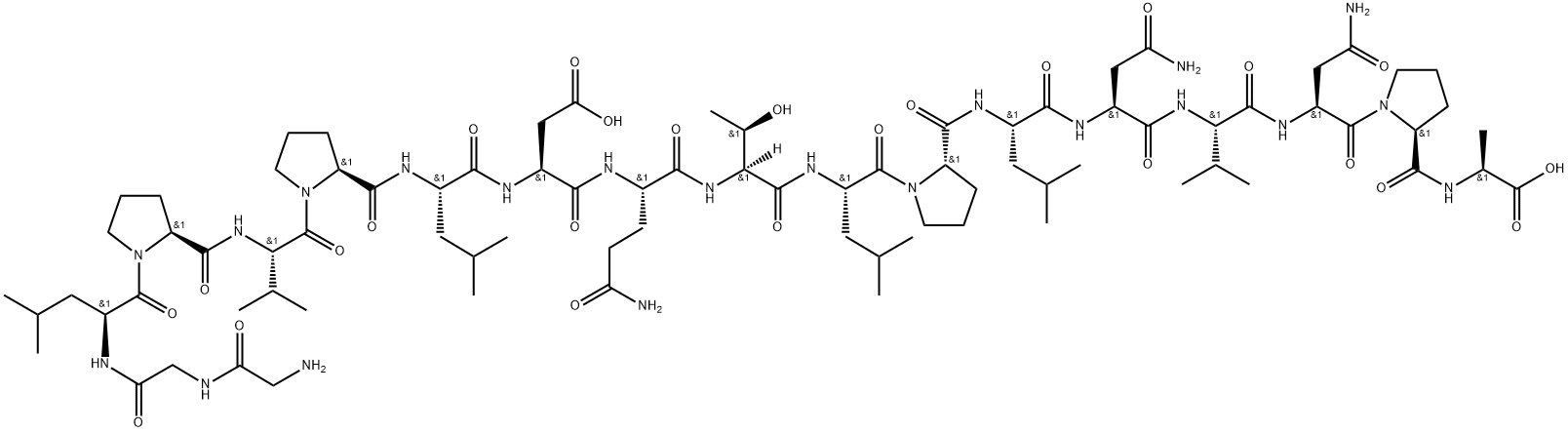 SPLUNC1 (22-39) Structure