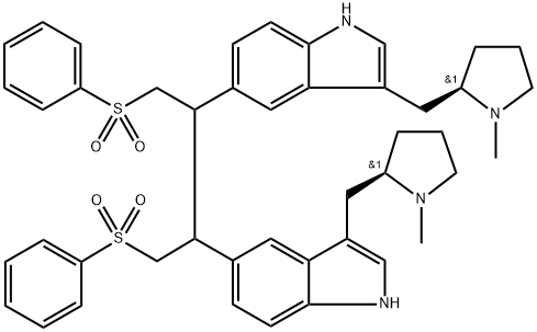 Eletriptan Impurity 4 Struktur