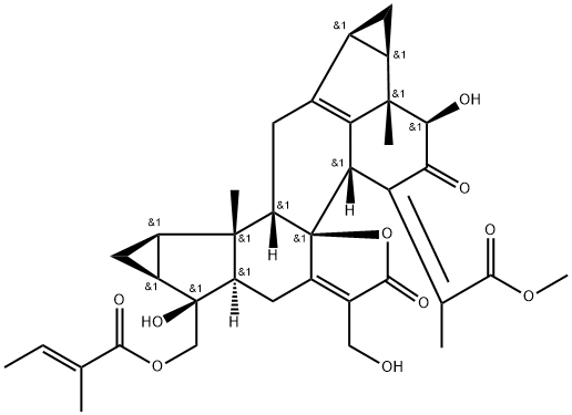 シズカオールC 化学構造式