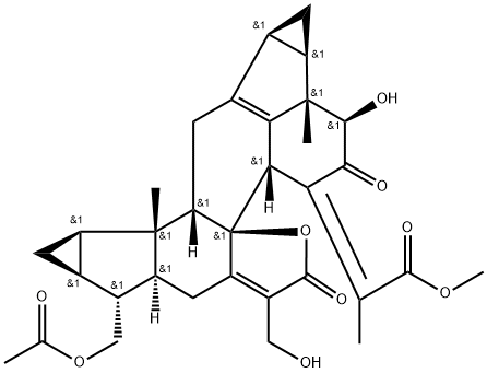 シズカオールD 化学構造式