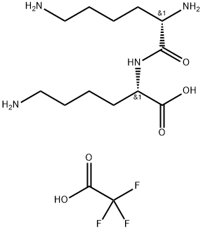 Lys-Lys-OH 3TFA 结构式