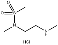 N-甲基-N-[2-(甲氨基)乙基]甲磺酰胺盐酸盐,1423032-84-1,结构式