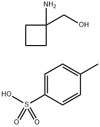 Cyclobutanemethanol, 1-amino-, 4-methylbenzenesulfonate (1:1) Structure