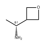 (1R)-1-(氧杂环丁烷-3-基)乙胺,1426426-79-0,结构式