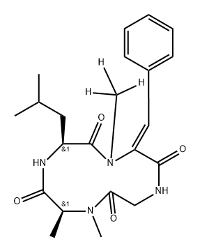 腾毒素 D3, 1426437-58-2, 结构式