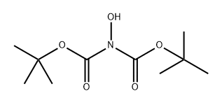 Imidodicarbonic acid, 2-hydroxy-, 1,3-bis(1,1-dimethylethyl) ester 化学構造式