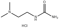 2-(dimethylamino)ethyl]urea hydrochloride Structure