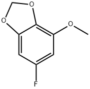 6-Fluoro-4-methoxy-1,3-benzodioxole Structure