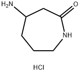 4-氨基氮杂环庚烷-2-酮盐酸盐,1427436-28-9,结构式