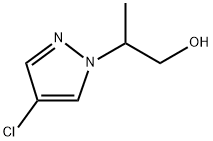 1H-Pyrazole-1-ethanol, 4-chloro-β-methyl- Structure