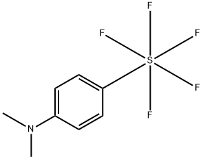 4-(二甲基氨基)苯基五氟化硫, 1427763-15-2, 结构式