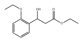 Ethyl 3-(2-ethoxyphenyl)-3-hydroxypropanoate,1428545-25-8,结构式