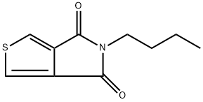 5-丁基-4H-噻吩并[3,4-C]吡咯-4,6(5H)-二酮,1428567-53-6,结构式