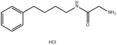 2-amino-N-(4-phenylbutyl)acetamide hydrochloride(WXC08755S1) Struktur