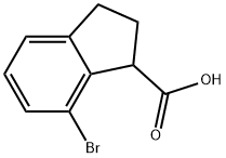 7-Bromo-2,3-dihydro-1H-indene-1-carboxylic?acid|