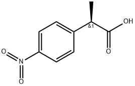(R)-2-(4-nitrophenyl)propanoic acid Structure