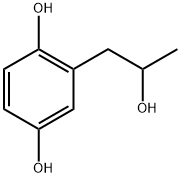 (-)-2,5-Dihydroxy-α-methylphenethyl alcohol 结构式