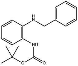 tert-Butyl (2-(benzylamino)phenyl)carbamate Structure