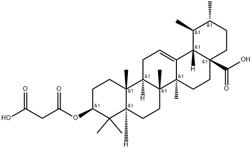 143070-05-7 ursa-12-ene-28-oic acid 3-propanedioic acid monoester