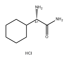(2S)-2-amino-2-cyclohexylacetamide
hydrochloride Struktur