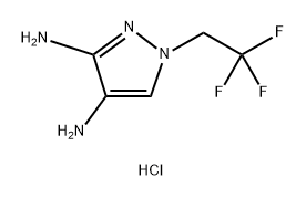 1-(2,2,2-trifluoroethyl)-1H-pyrazole-3,4-diamine|