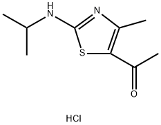 1-[2-(isopropylamino)-4-methyl-1,3-thiazol-5-yl]ethanone,1432033-87-8,结构式