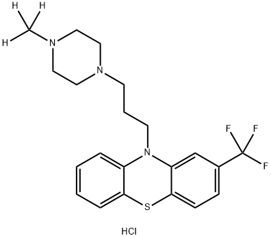 三氟拉嗪-D3盐酸盐,1432064-02-2,结构式