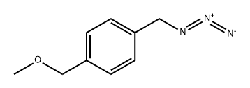 1-(azidomethyl)-4-(methoxymethyl)benzene Structure