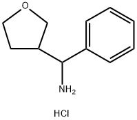 oxolan-3-yl(phenyl)methanamine hydrochloride Structure
