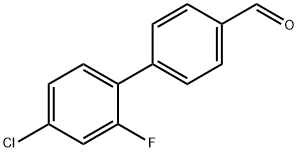 4'-Chloro-2'-fluoro-[1,1'-biphenyl]-4-carbaldehyde 结构式