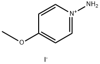 Pyridinium, 1-amino-4-methoxy-, iodide (1:1) Struktur